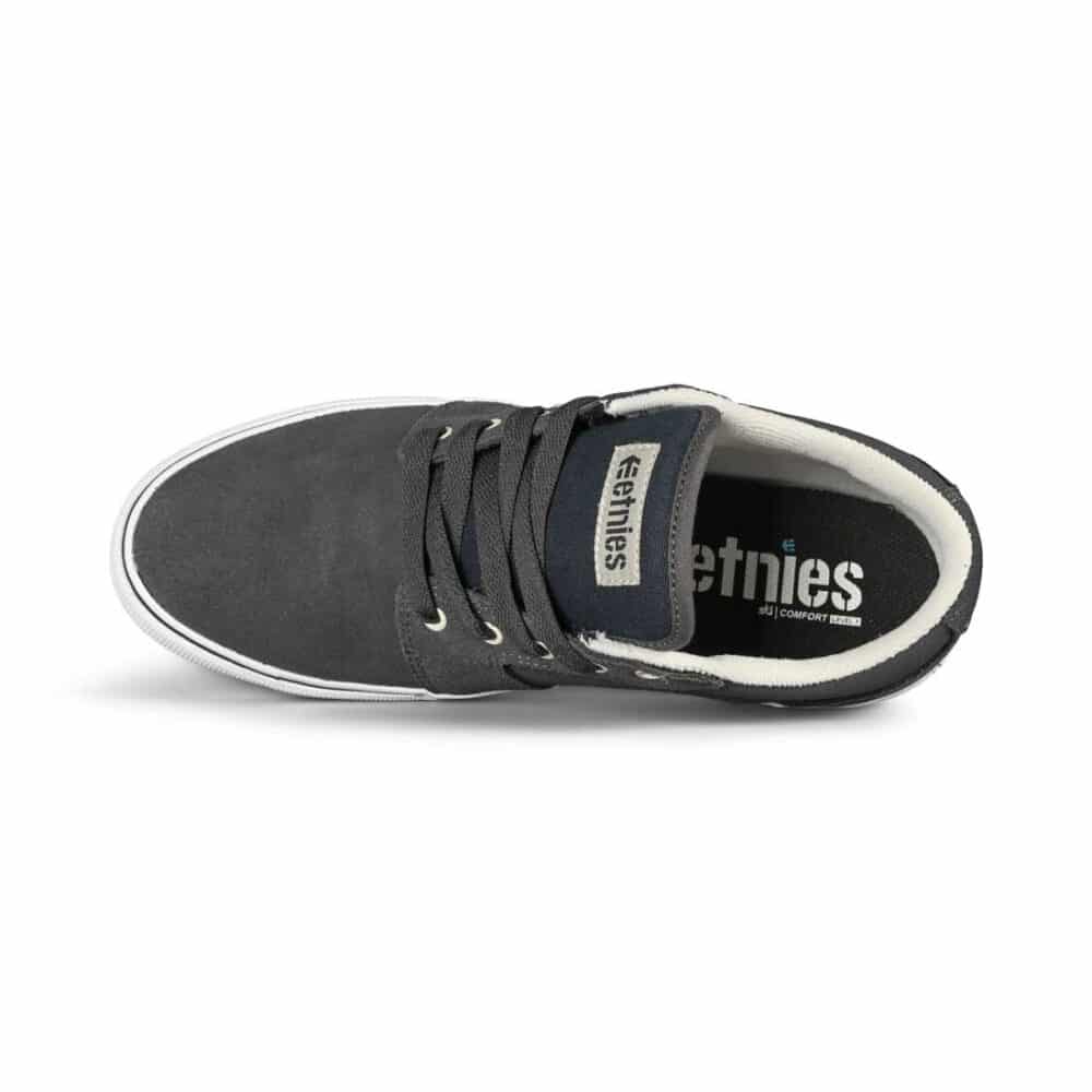 Etnies Barge LS Skate Shoes - Grey/Grey/Blue