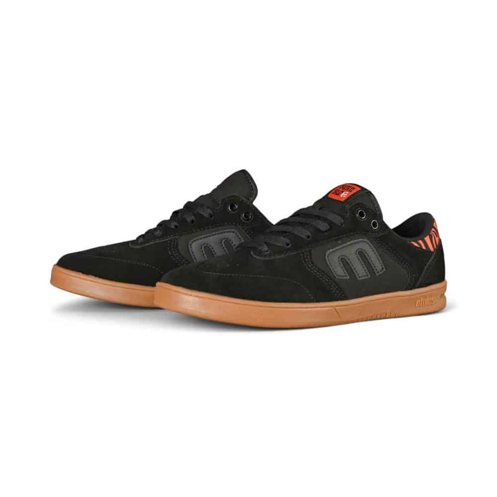 Etnies x Burn Slow Windrow BMX Shoes - Black/Orange