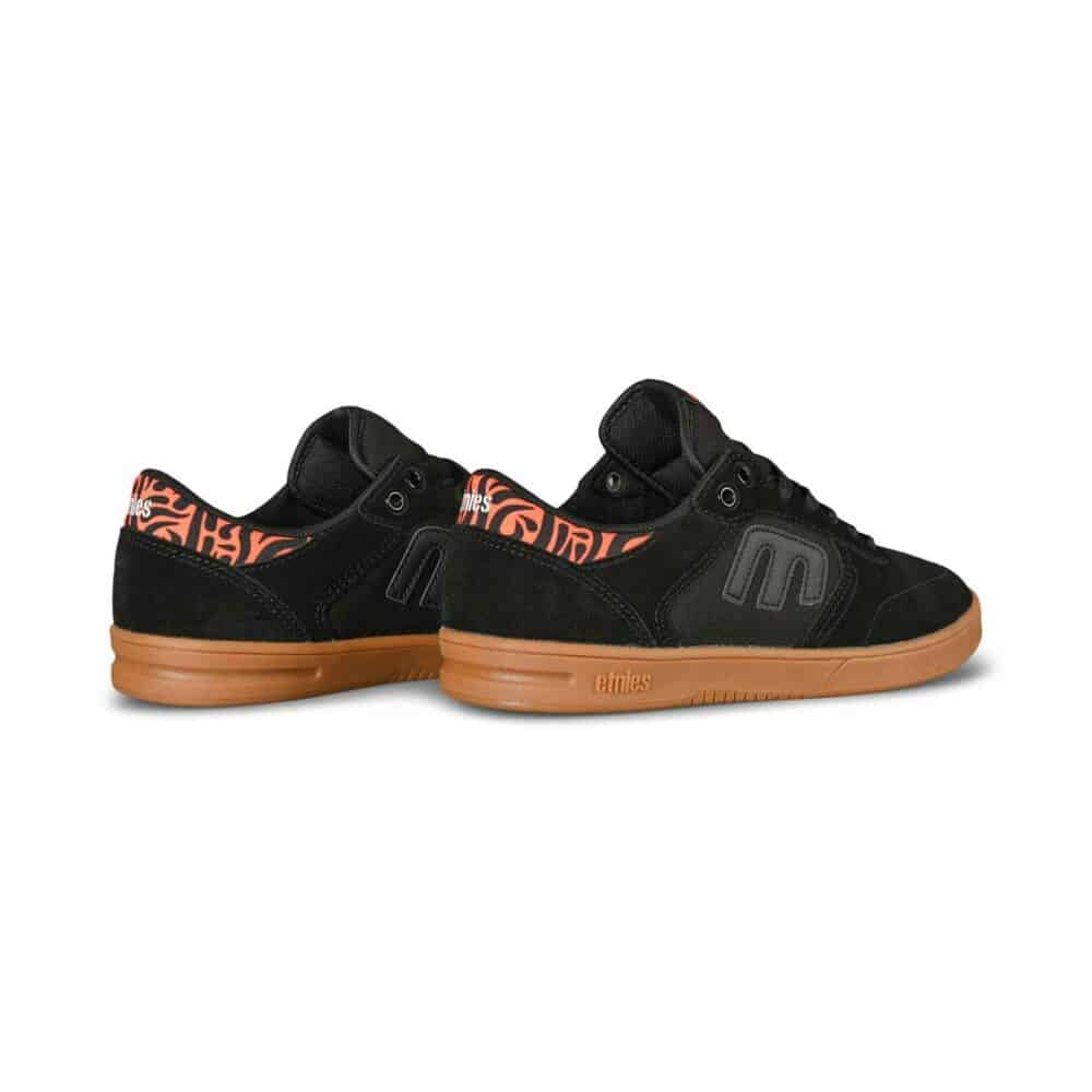 Etnies x Burn Slow Windrow BMX Shoes - Black/Orange