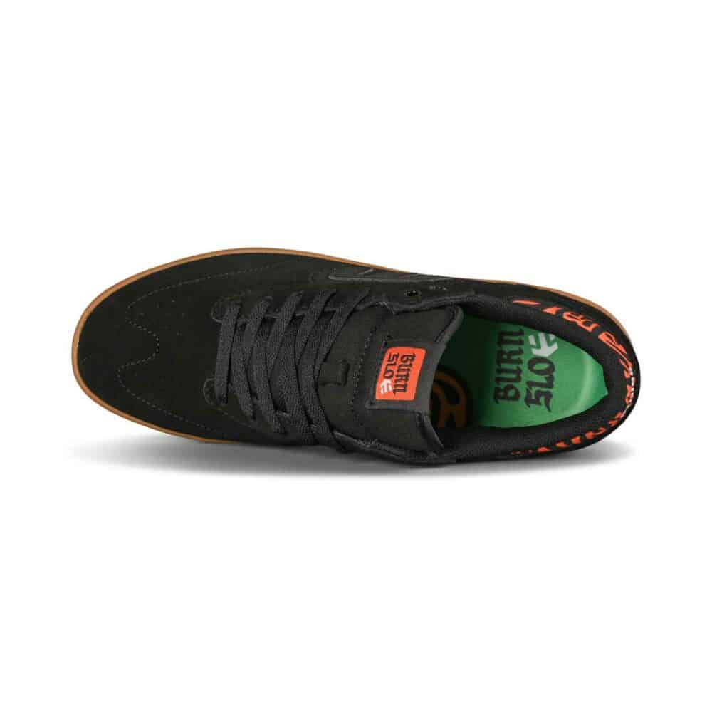 Etnies x Burn Slow Windrow BMX Shoes - Black/Orange