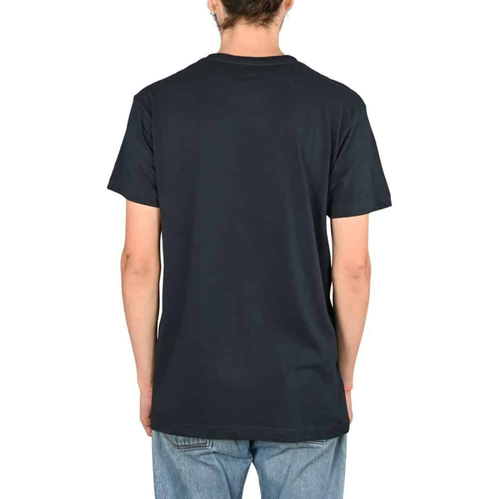 Etnies Corp Combo S/S T-Shirt - Navy/Orange