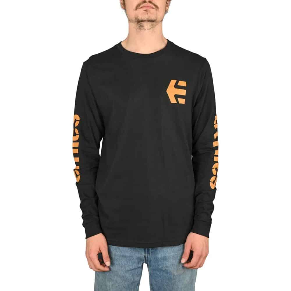 Etnies Icon L/S T-Shirt - Navy/White