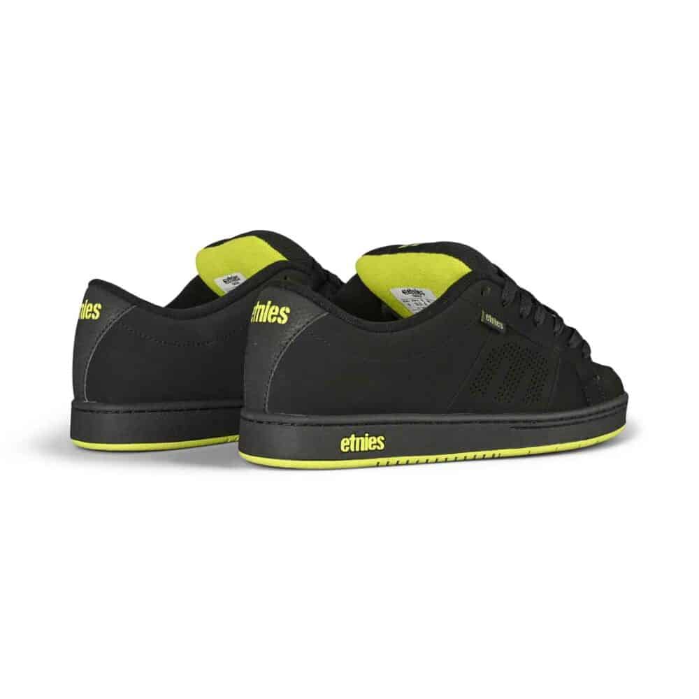 Etnies Kingpin Skate Shoes - Black/Green/Black