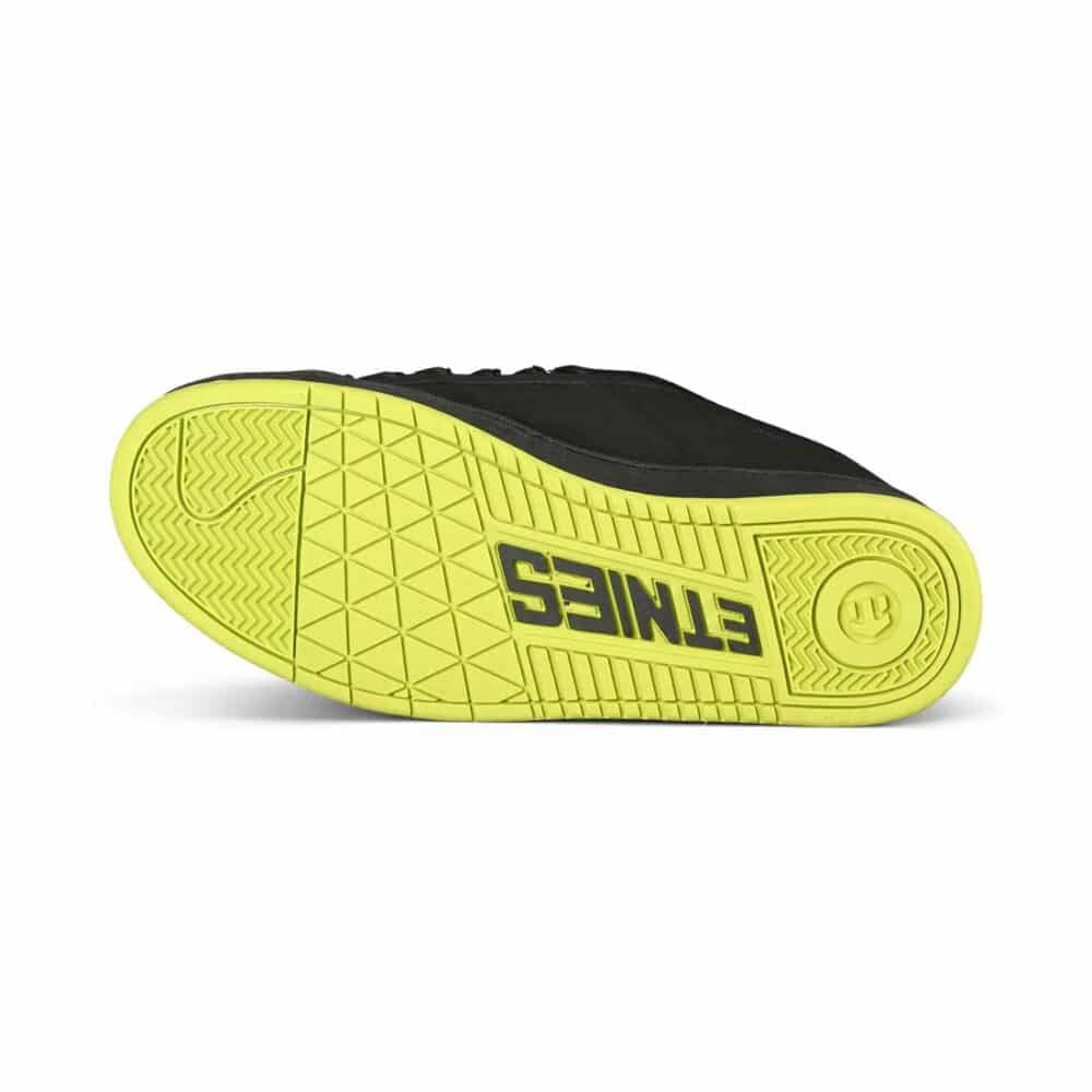 Etnies Kingpin Skate Shoes - Black/Green/Black