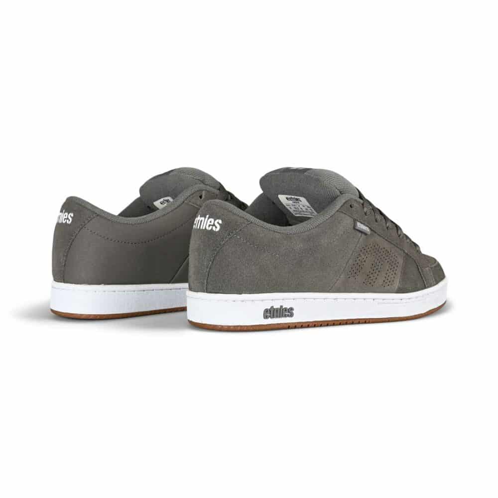 Etnies Kingpin Skate Shoes - Grey/White