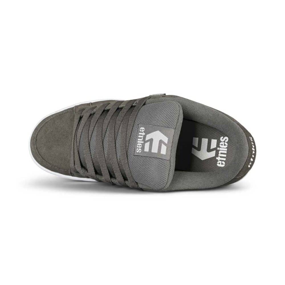 Etnies Kingpin Skate Shoes - Grey/White