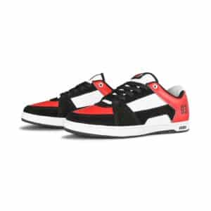 Etnies MC Rap Lo Skate Shoes - Black/Red/White
