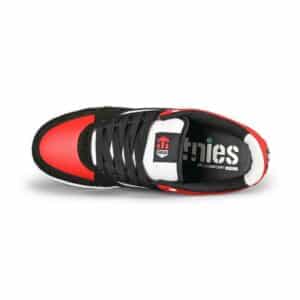 Etnies MC Rap Lo Skate Shoes - Black/Red/White