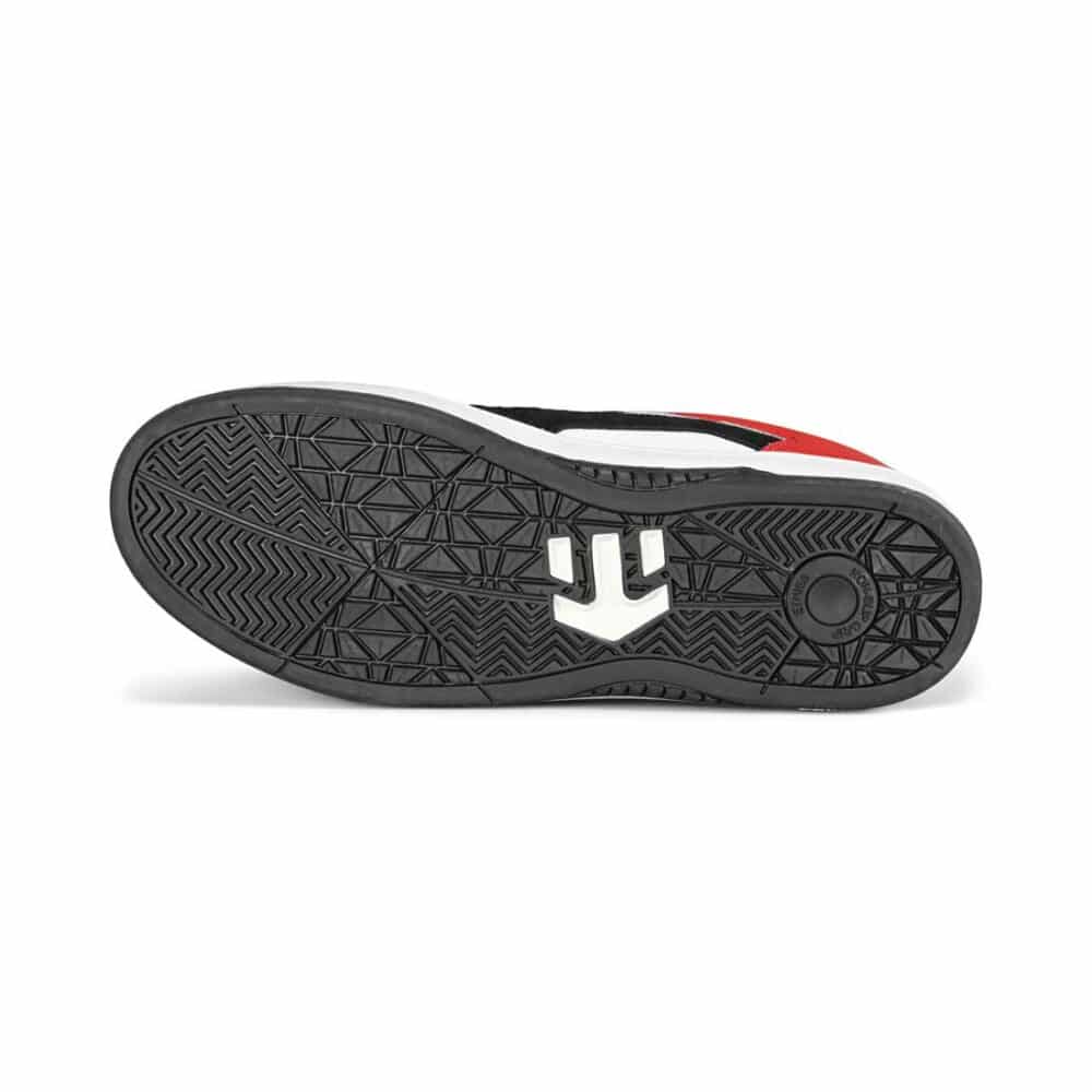 Etnies MC Rap Lo Skate Shoes - Black/Red/White