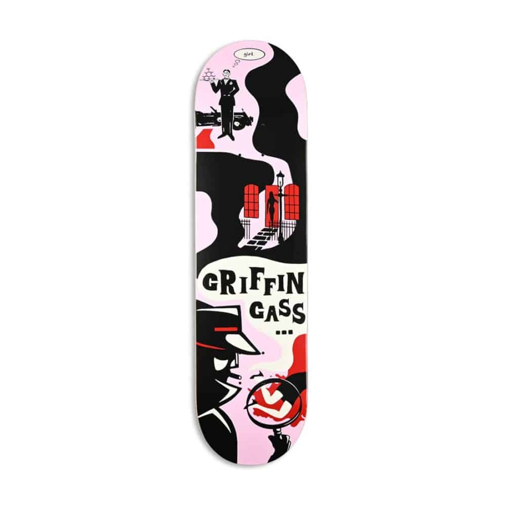 Girl Griffin Gass Mystery Noir Skateboard Deck