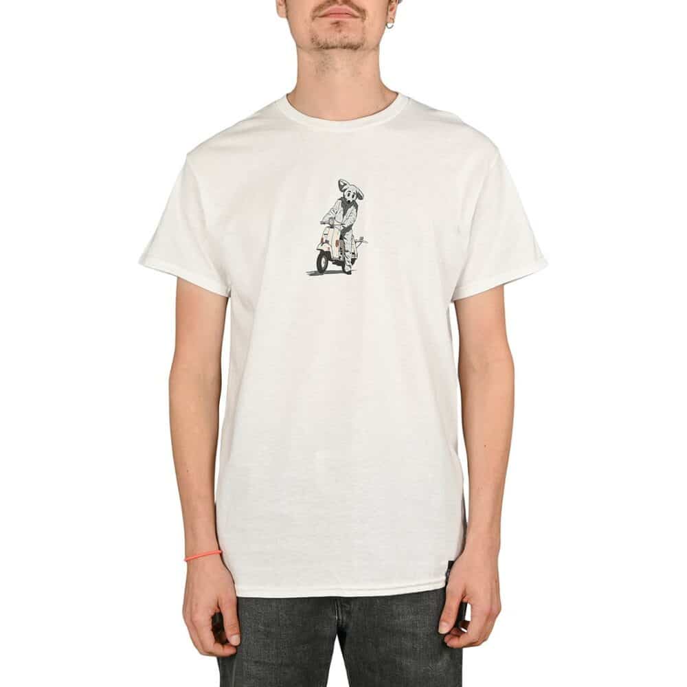 Girl Skateboards Mouse S/S T-Shirt - White