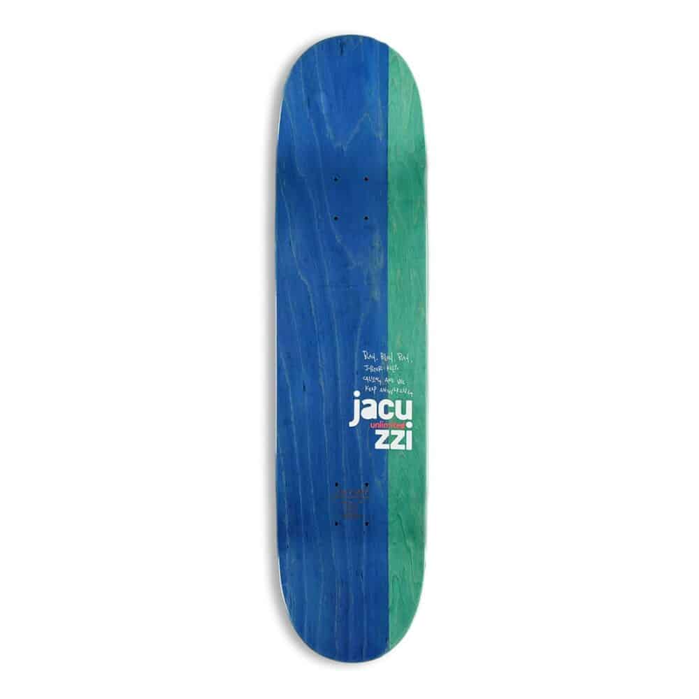 Jacuzzi Unlimited John Dilo On Hold Ex7 8.25" Skateboard Deck