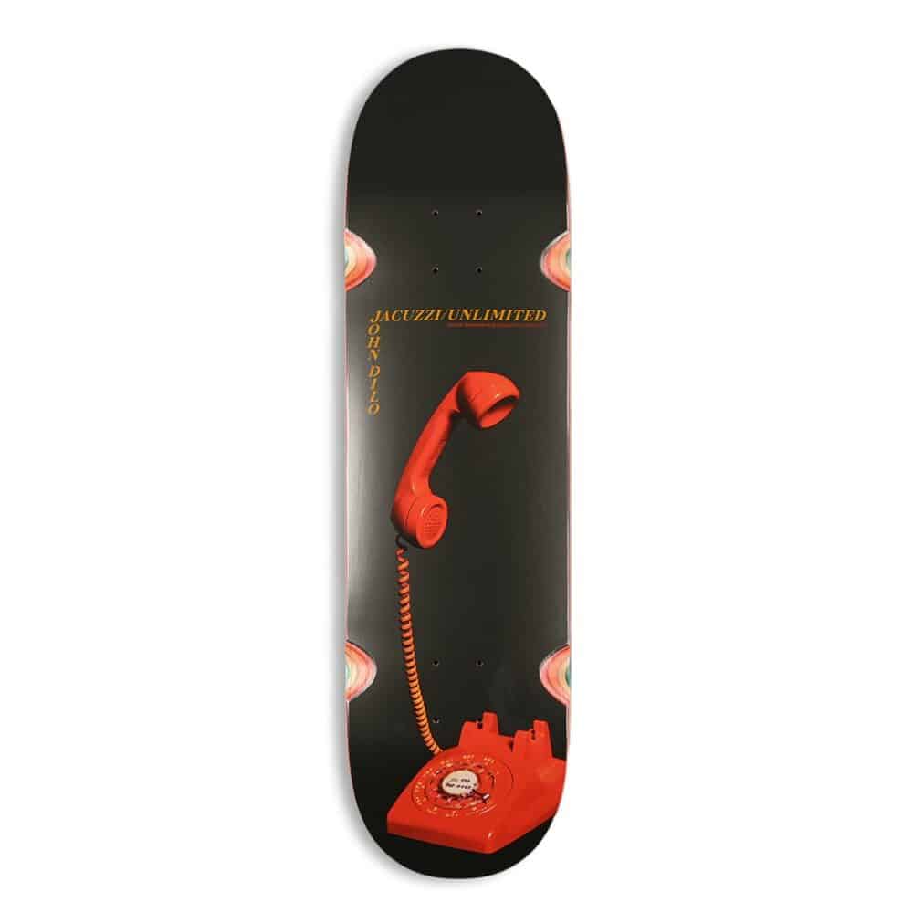 Jacuzzi Unlimited John Dilo On Hold Ex7 8.5" Skateboard Deck