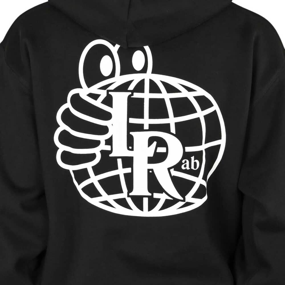 Last Resort Atlas Monogram Pullover Hoodie - Black