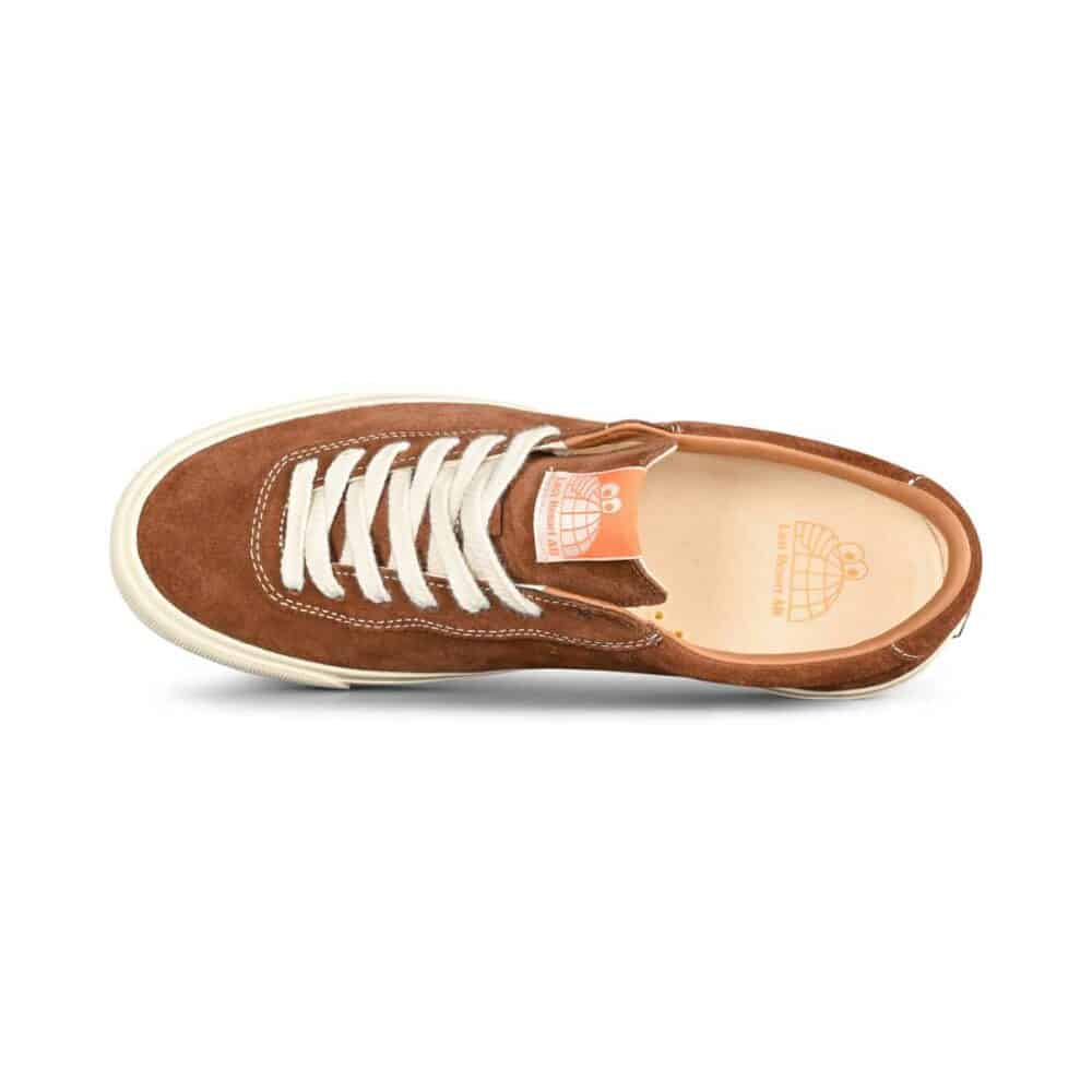 Last Resort VM001 Suede Lo Skate Shoes - Choc Brown/White