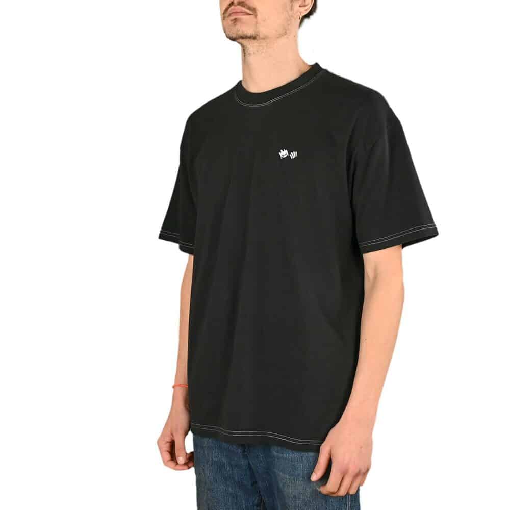 Last Resort x Spitfire Swirl S/S T-Shirt - Black