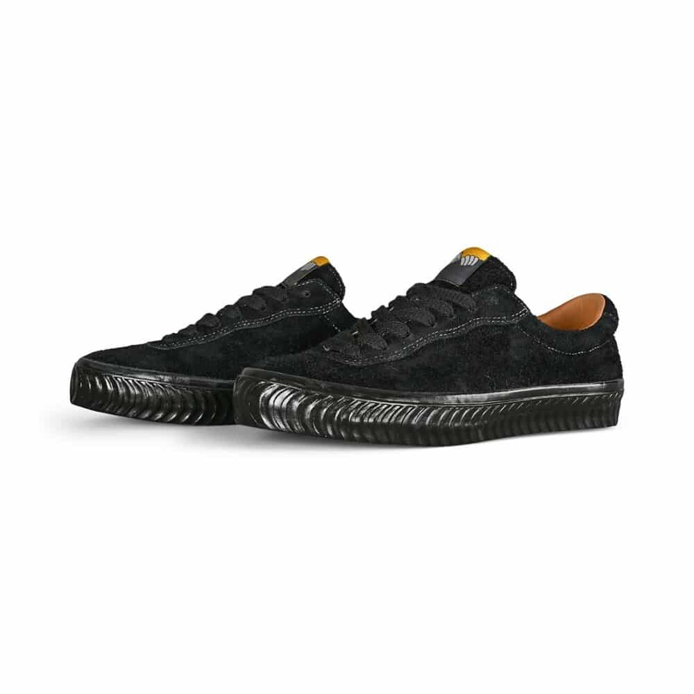 Last Resort x Spitfire VM001 Suede Lo Skate Shoes - Black/Black