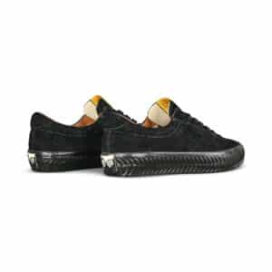 Last Resort x Spitfire VM001 Suede Lo Skate Shoes - Black/Black