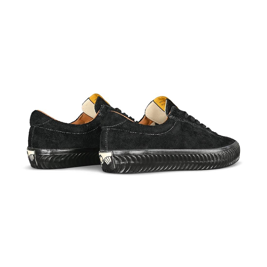 Last Resort x Spitfire VM001 Suede Lo Skate Shoes Black Black