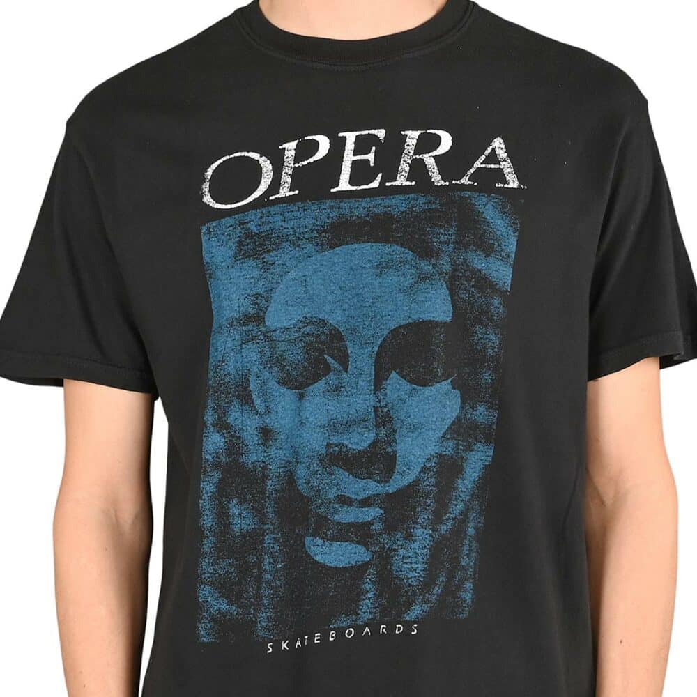 Opera Mask Vintage S/S T-Shirt - Black