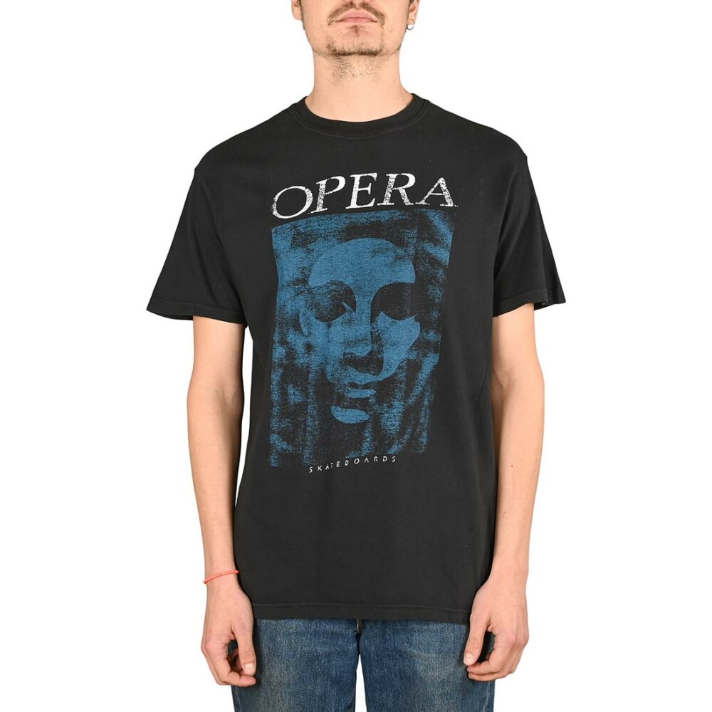 Opera Mask Vintage S/S T-Shirt - Black