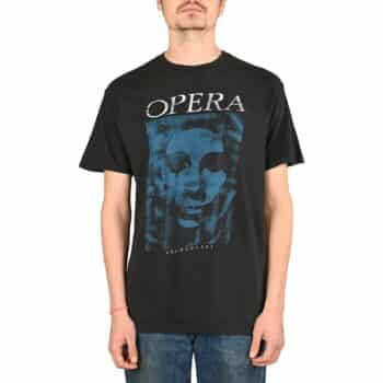 Opera Mask Vintage S/S T-Shirt - Black