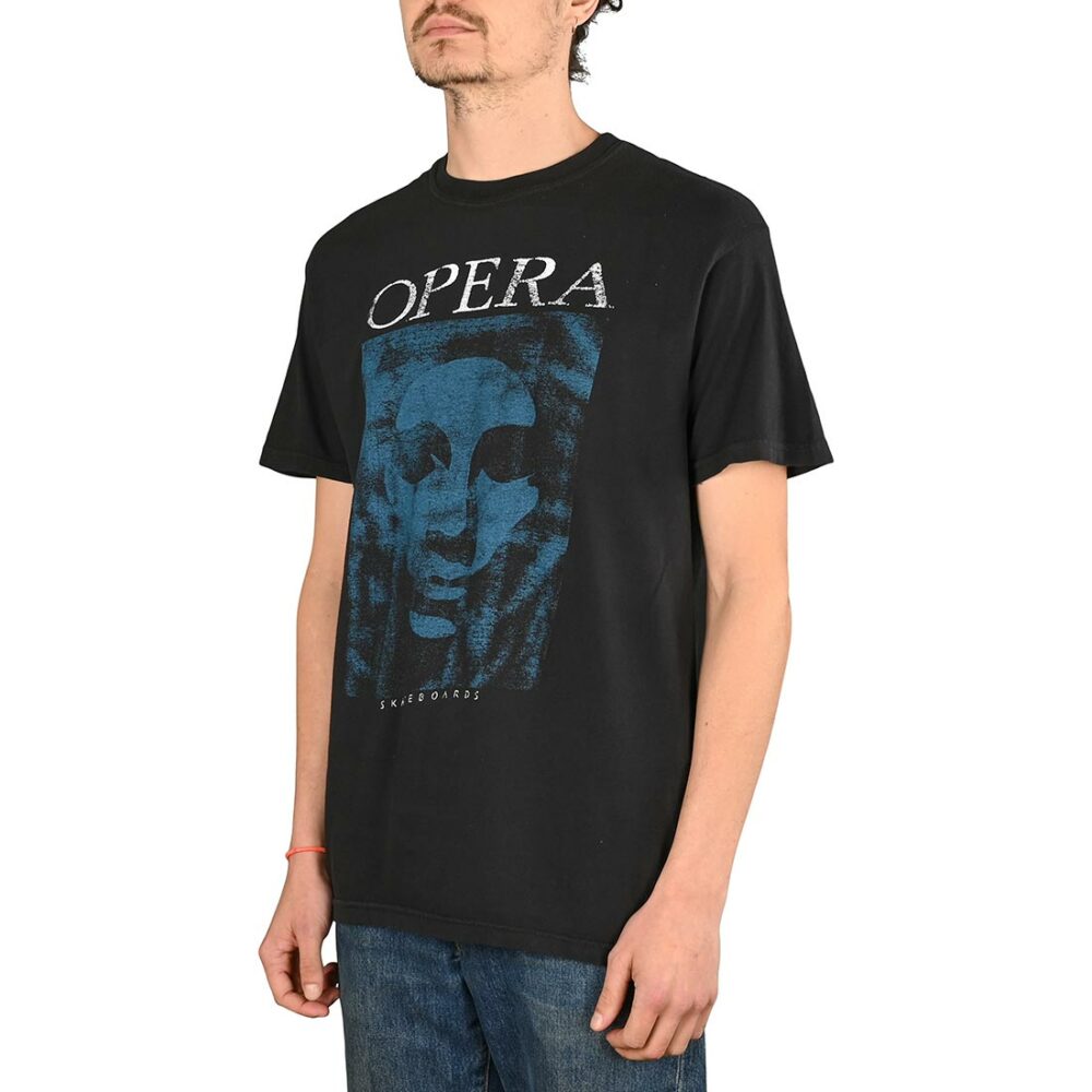Opera Mask Vintage S/S T-Shirt - Black