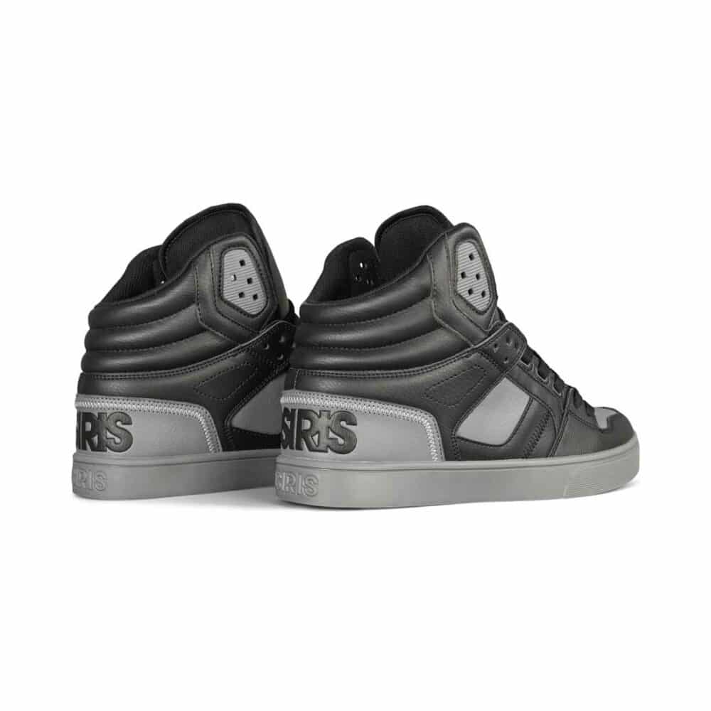 Osiris Clone High Top Shoes - Black/Grey/Grey