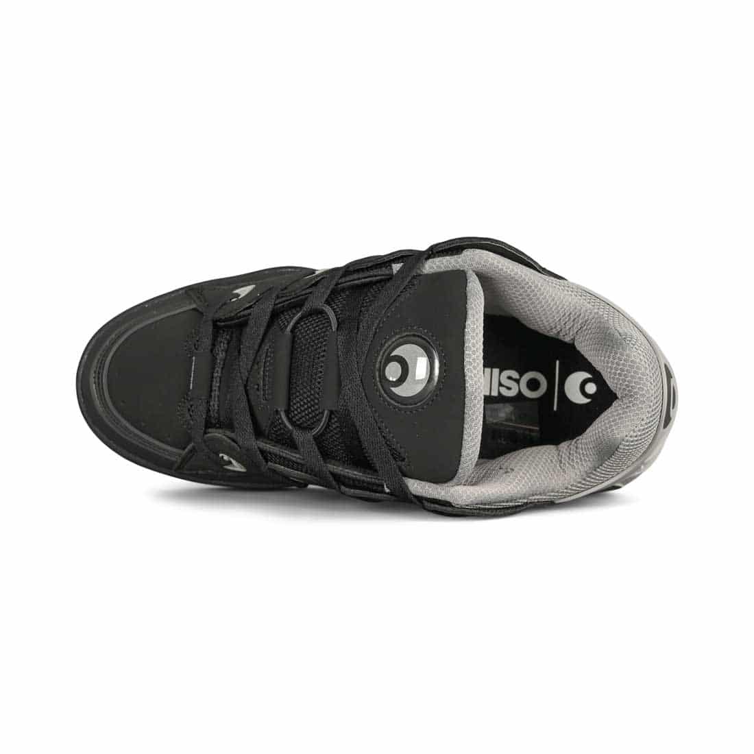 Osiris D3 OG Skate Shoes Black Grey Fade Supereight