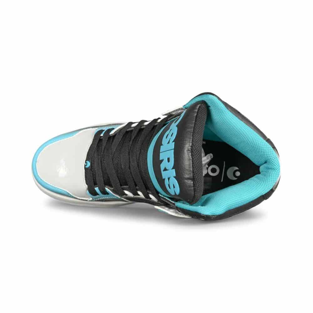 Osiris NYC 83 CLK High Top Shoes - Black/Blue/Fade