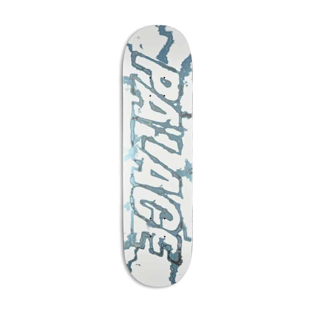 Palace Fully Charged 8.25" Skateboard Deck - White