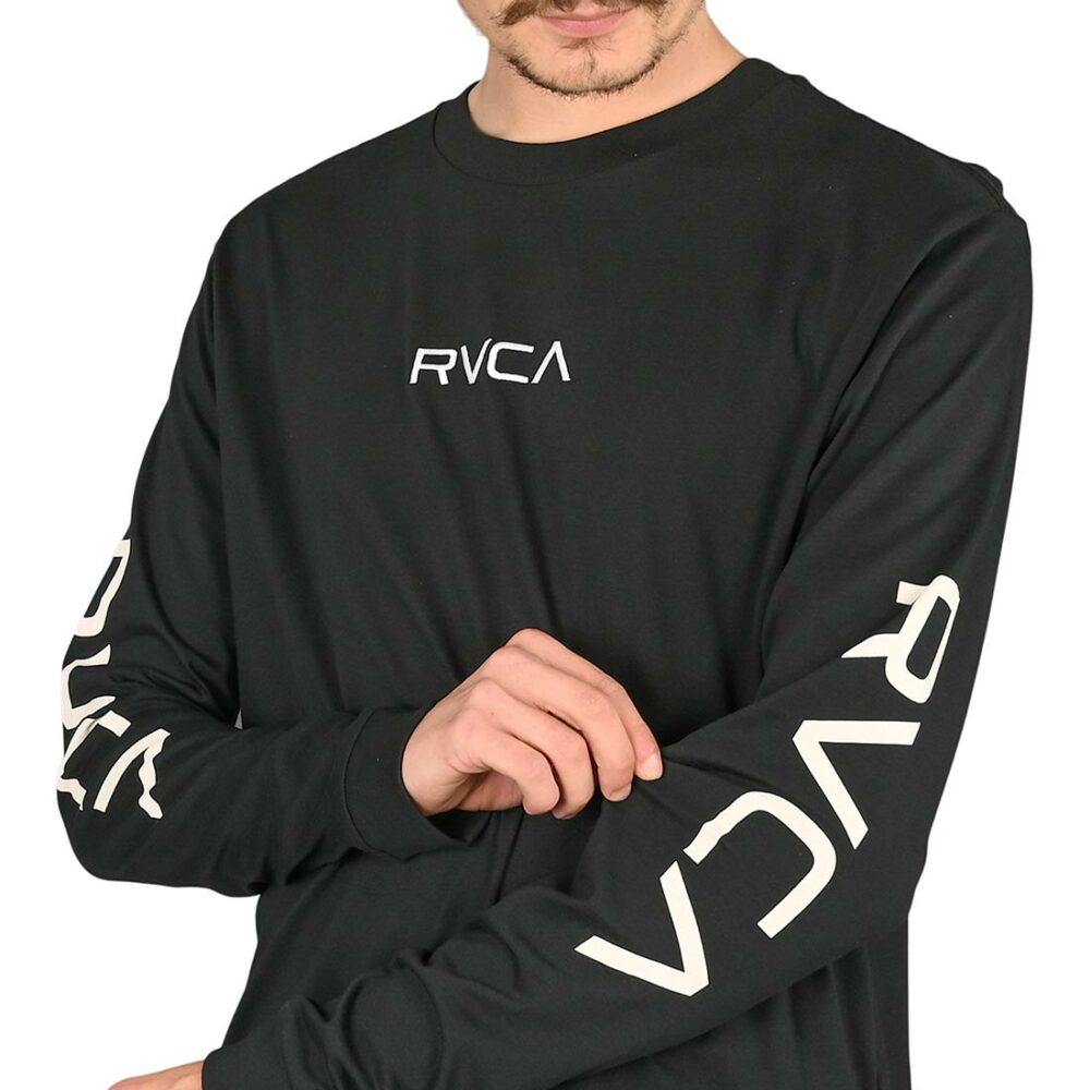 RVCA Big RVCA Sleeve L/S T-Shirt - Black