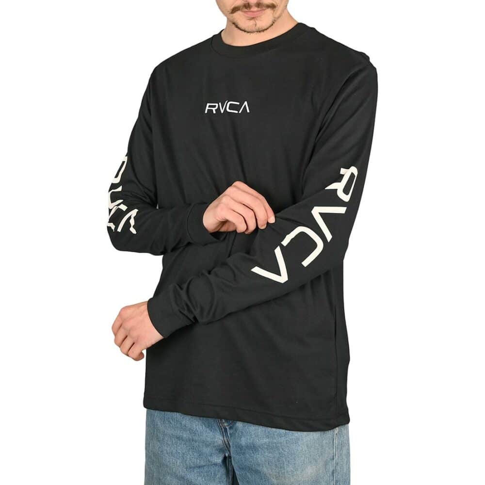 RVCA Big RVCA Sleeve L/S T-Shirt - Black