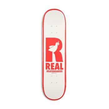 Real Renewal Doves 8.06" Skateboard Deck - White