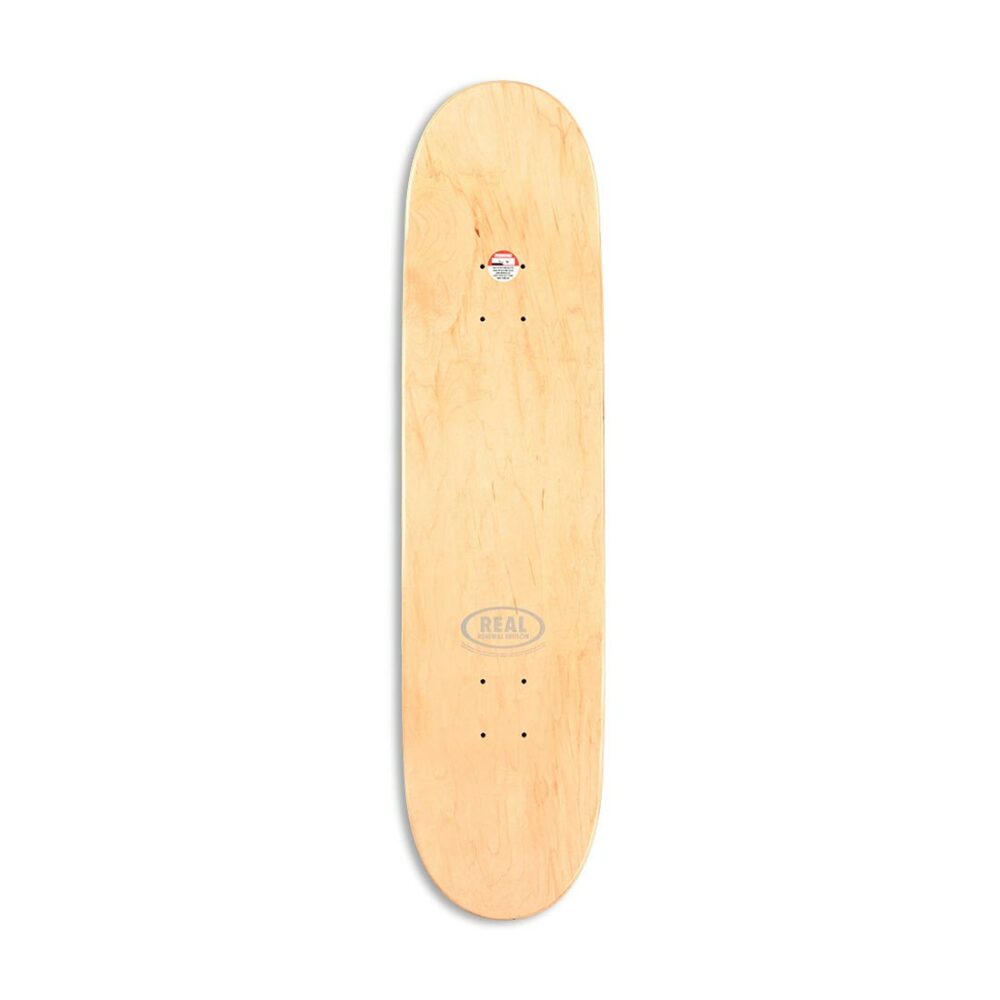 Real Renewal Doves 8.06" Skateboard Deck - White