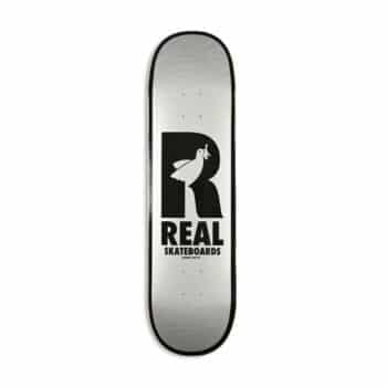 Real Renewal Doves 8.25" Skateboard Deck - Grey