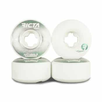 Ricta McCoy Geo Naturals Slim 99a 54mm Skateboard Wheels - White/Green