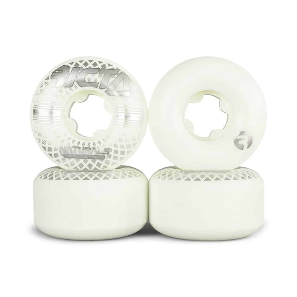 Ricta Reflective Naturals Super Slim 101a 51mm Skateboard Wheels - White