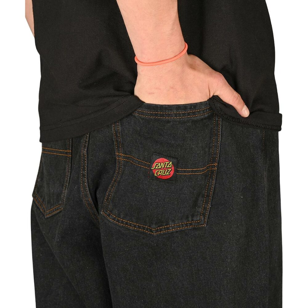 Santa Cruz Big Baggy Jeans - Black