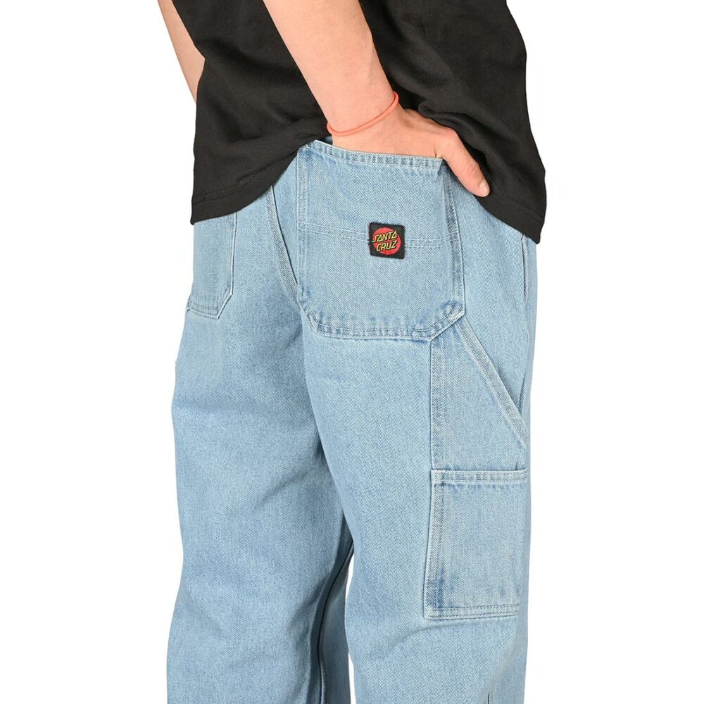 Santa Cruz Classic Painters Relaxed Jeans - Stone Wash