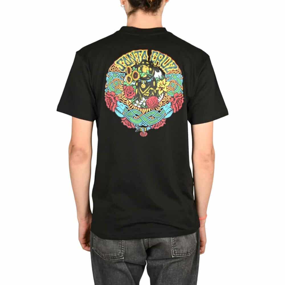 Santa Cruz Dressen Mash Up Opus S/S T-Shirt - Black