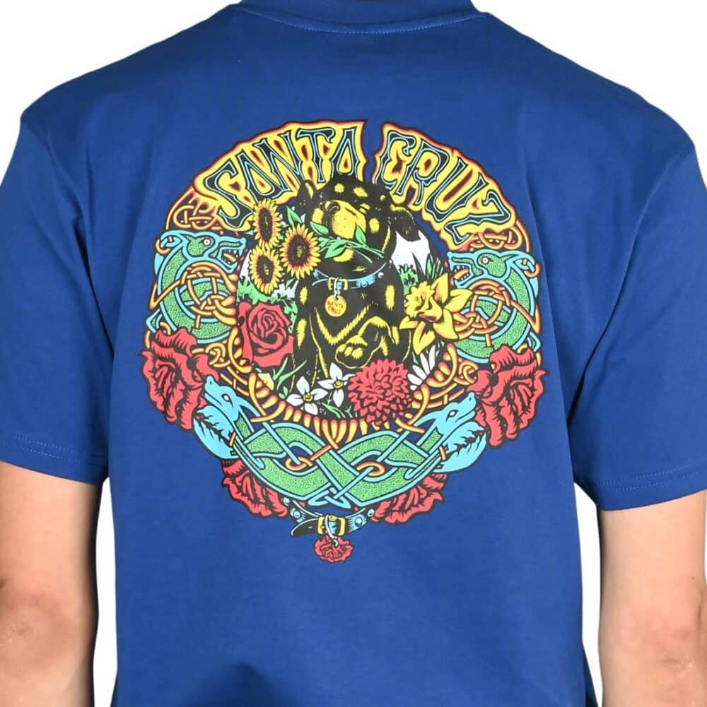 Santa Cruz Dressen Mash Up Opus S/S T-Shirt - Cobalt