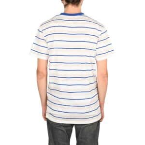 Santa Cruz Mini Hand Stripe S/S T-Shirt - White Stripe