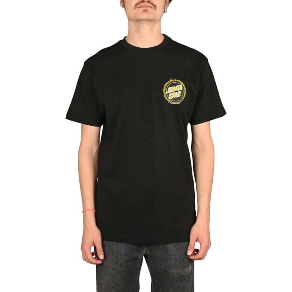 Santa Cruz Screaming 50 S/S T-Shirt - Black