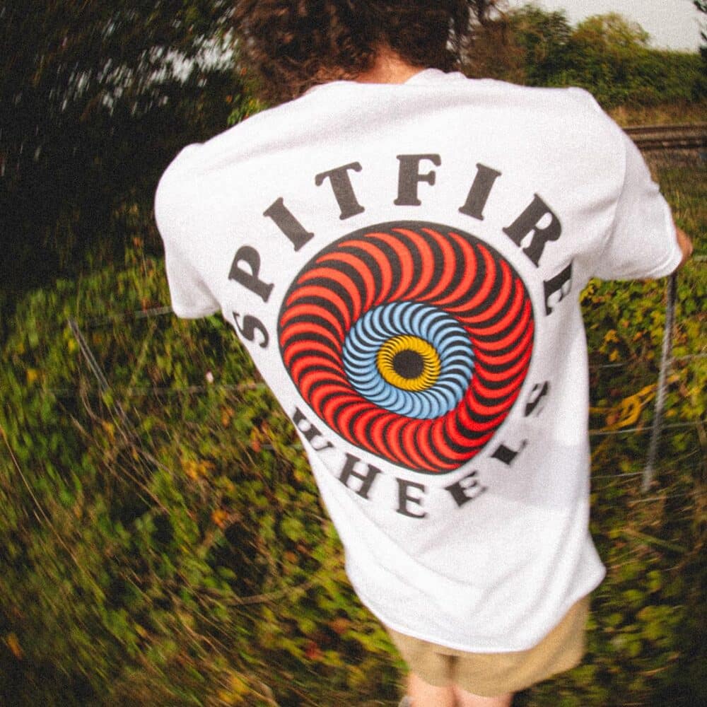 Spitfire OG Classic Fill S/S T-Shirt - White/Multi