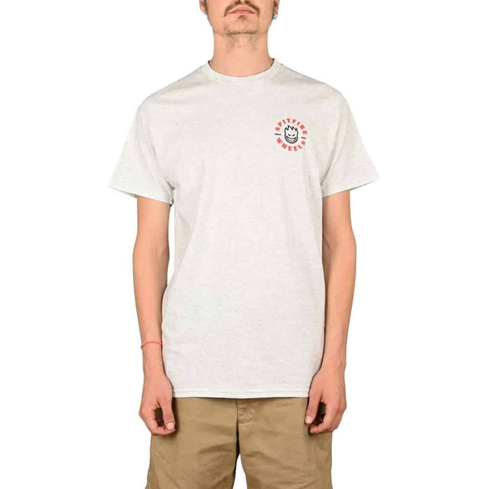 Spitfire Bighead Classic S/S T-Shirt - Ash/Red/Black