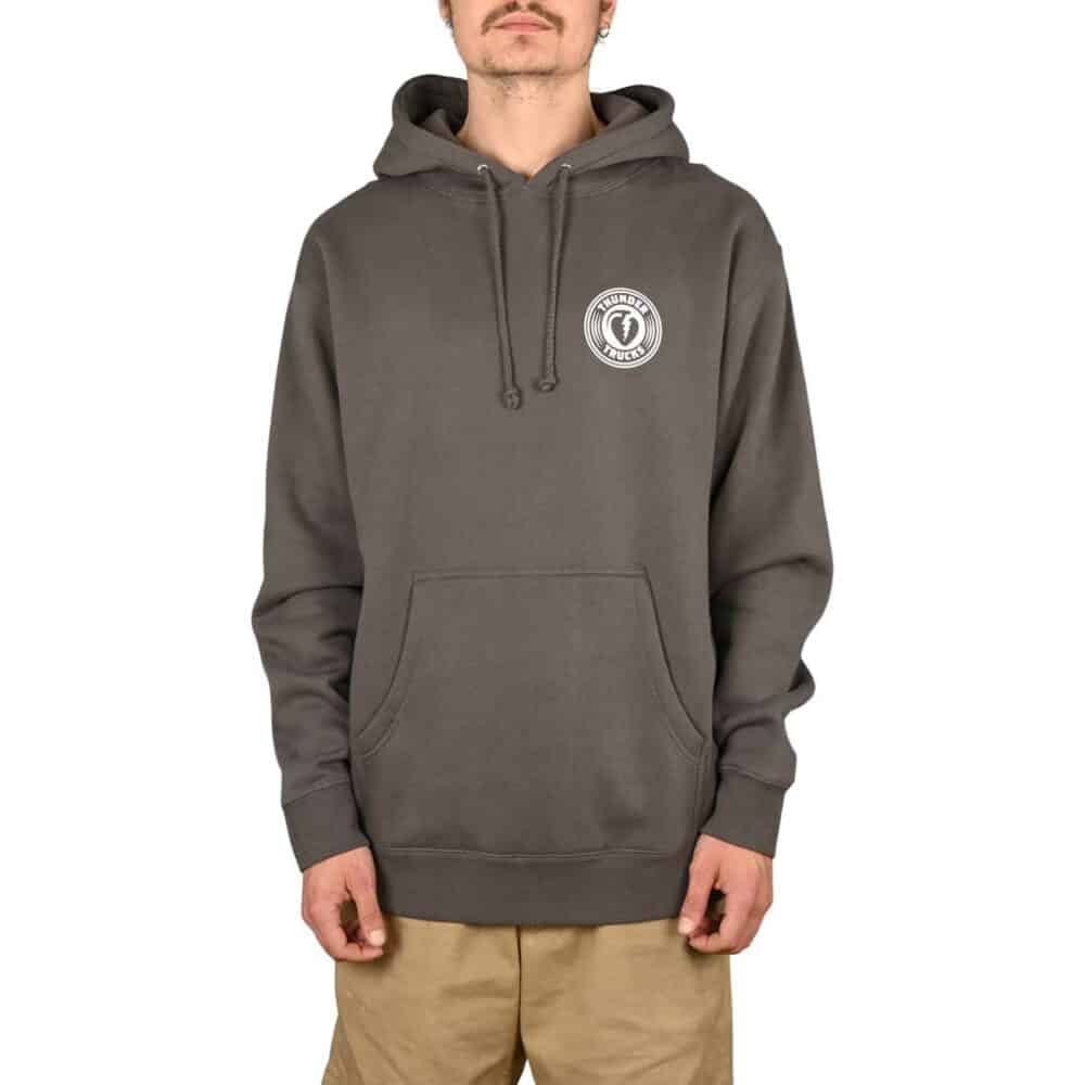 Thunder Charged Grenade Pullover Hoodie - Charcoal/White