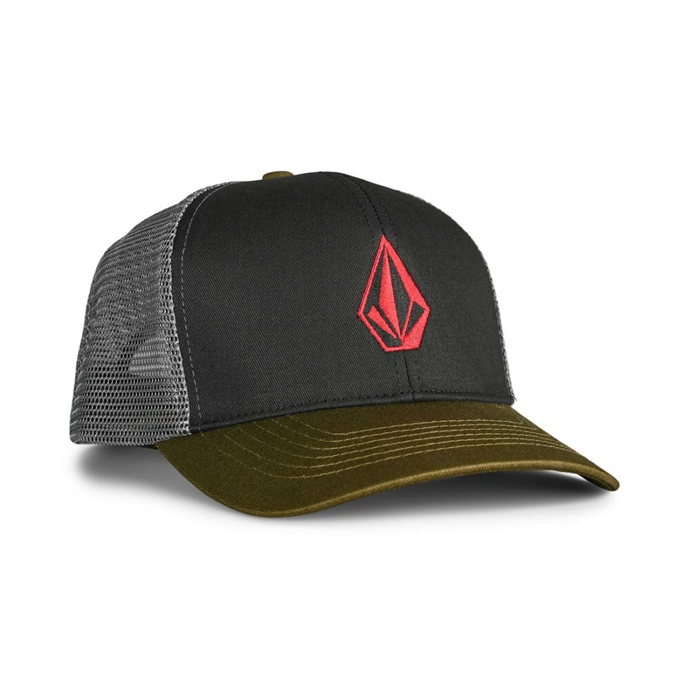 Volcom Full Stone Cheese Mesh Back Cap - Crimson