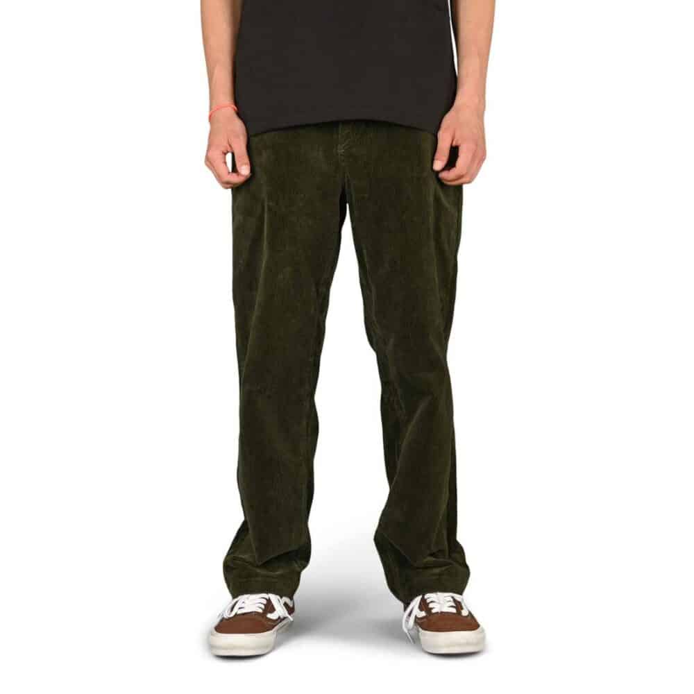 Volcom Modown Relaxed Tapered Corduroy Pants - Green