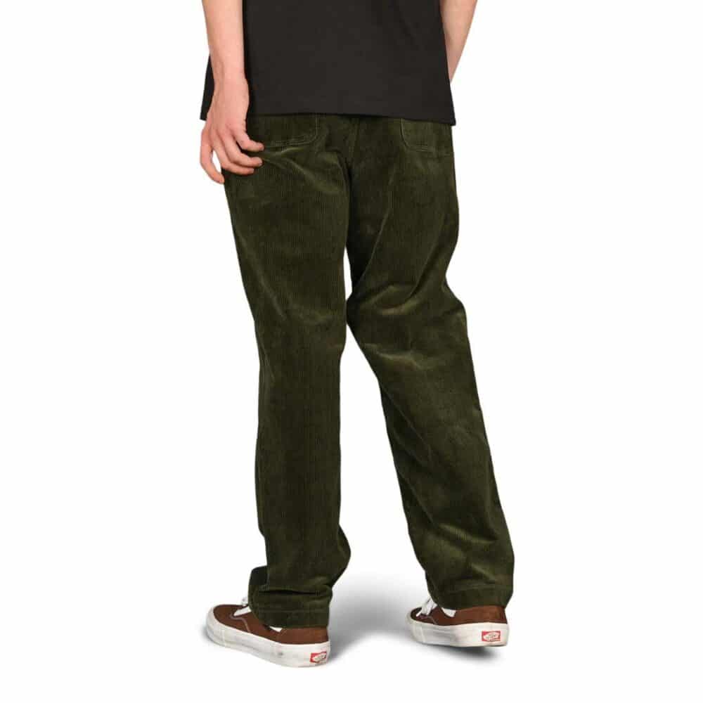 Volcom Modown Relaxed Tapered Corduroy Pants - Green